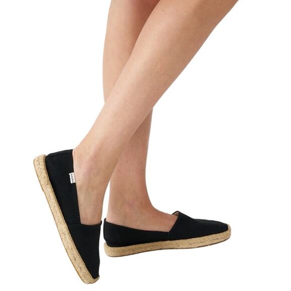 SOLUDOS The Original Espadrille Sandals Cotton Jute Round Toes Flats Loafers NIB - Picture 1 of 12